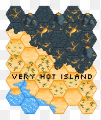 Pixel Hex Tileset By Zeshio - Kit png