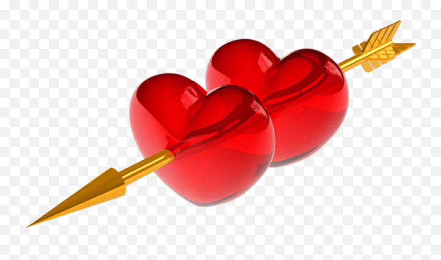 Free Png Valentine Red Hearts Images Transparent - 3d Heart,Valentine's Day Png