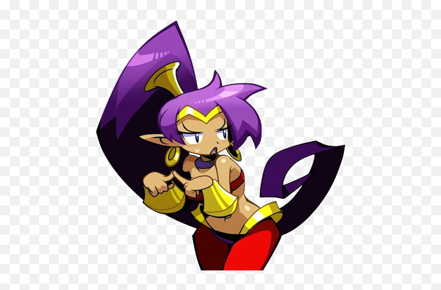 Shantae Is Unsure Team Fortress 2 Sprays - Shantae Half Genie Hero Poses Png,Shantae Logo
