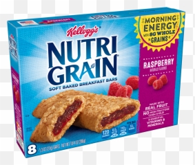 Made With 8g Of Whole Grains U0026 Real Fruit - Nutri Grain Nutri Grain Bars Png,Grains Png