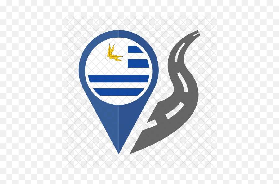 Uruguay Flag Icon - Saudi Arabia Location Icon Png,Uruguay Flag Png