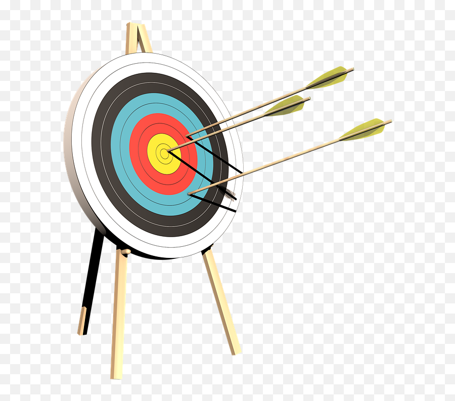 Business Free Png Images Play - Archery Target Board Png,Bow And Arrow Transparent Background