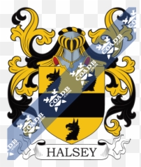 Halsey Family Crest Coat Of Arms And - Hernandez png