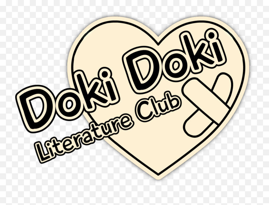 Doki Literature Club - Katawa Shoujo Logo Png,Doki Doki Literature Club Logo Png