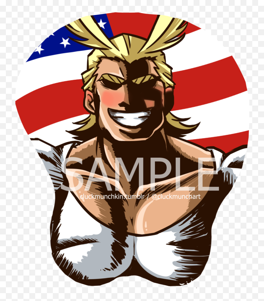 All Might Png - Mousepad 20allmight 20sample 20storeenvy Deku Mouse Pad,All Might Icon Tumblr