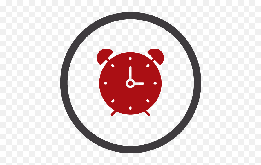 Alarm - Dot Png,Red Clock Icon