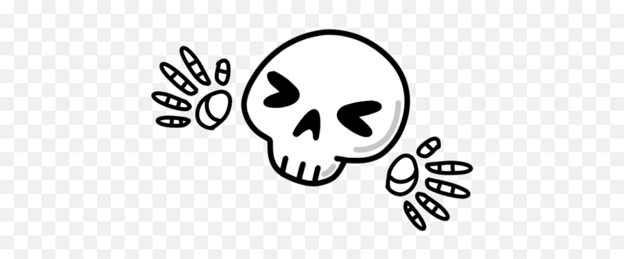 Skull Skeleton Gif - Clip Art Png,Skeleton Gif Transparent