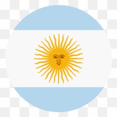 Argentina Flag Vector Emoji Icon Free Download - Circle png