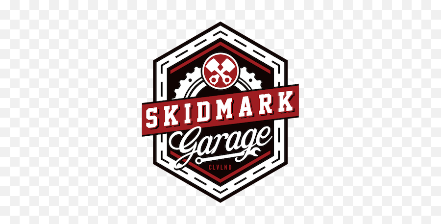 Welcome To Skidmark Garage - Graphic Design Png,Motorcycle Logo