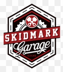 Welcome To Skidmark Garage - Graphic Design Png,Motorcycle Logo