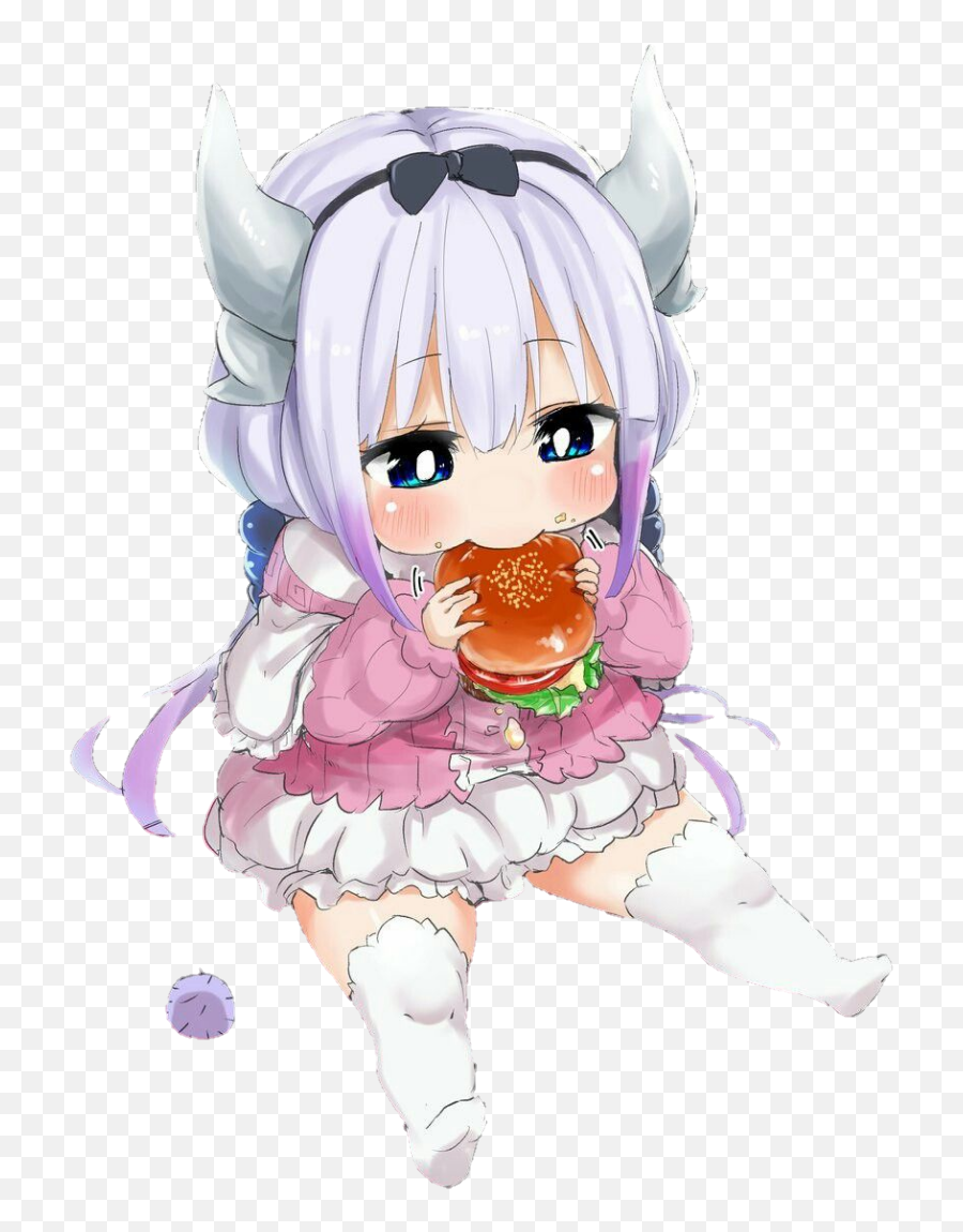 Kannakamuihamburgerslolidragon - Sticker By Loli Anime Mais Fofos Do Mundo Png,Kanna Kamui Png