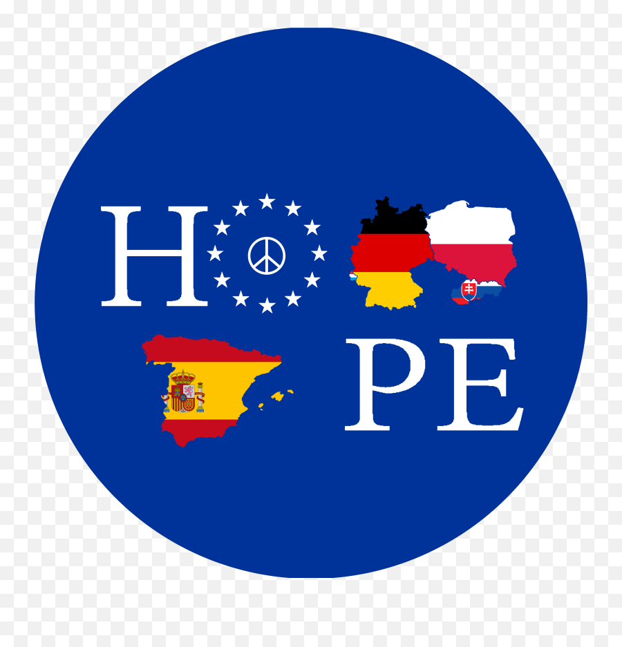 Hope Logo Euro Blue Version Round Form - Law And Crime Network Png,Euro Logo