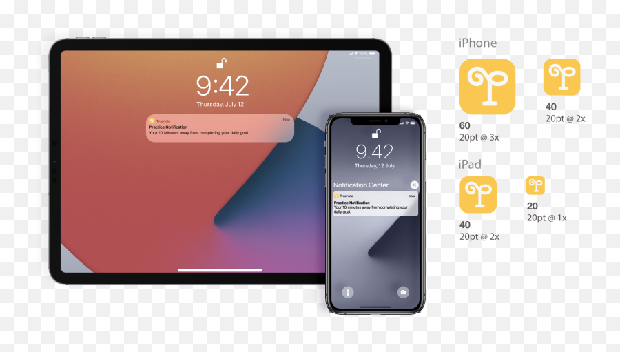 Truenote U2014 Josh James - Portable Png,Ios Icon Sizes
