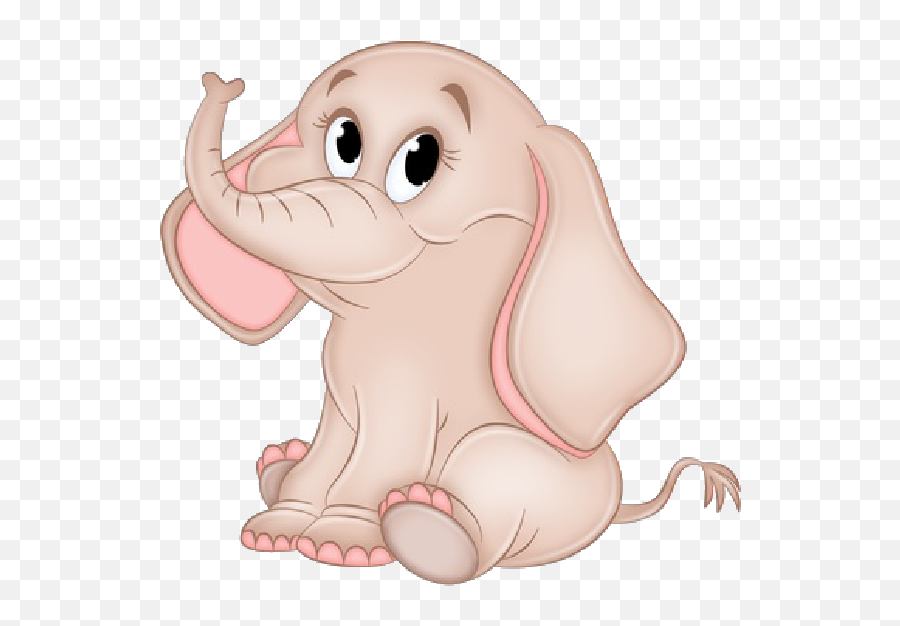 Baby Elephant Clipart Outline - Clipart Cute Elephant Baby Png,Elephant Clipart Transparent Background