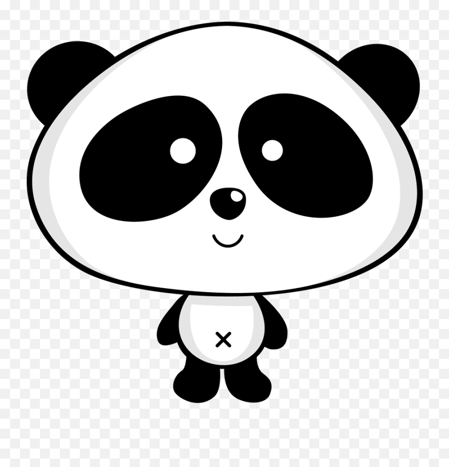 Panda Funny Love Cute C2c Drawing - Cartoon Panda Face Png,Cute Panda ...