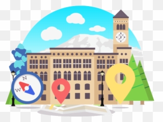 The Podcast - Move to Tacoma Clock Tower png