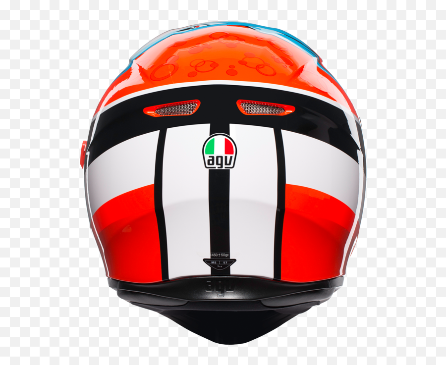 Full - Face Helmet Agv K3 Sv Attack Mototourcompl Online Store Agv K3 Sv Attack Png,Agv K3 Rossi Icon Helmet