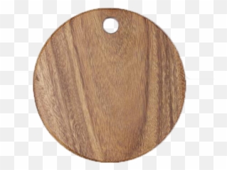 Round wooden cutting board on transparent background PNG - Similar PNG