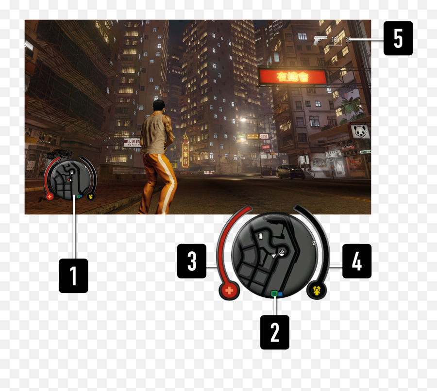 Sleeping Dogs Definitive Edition - Manual Action Game Png,Ps4 Game Has Pause Icon