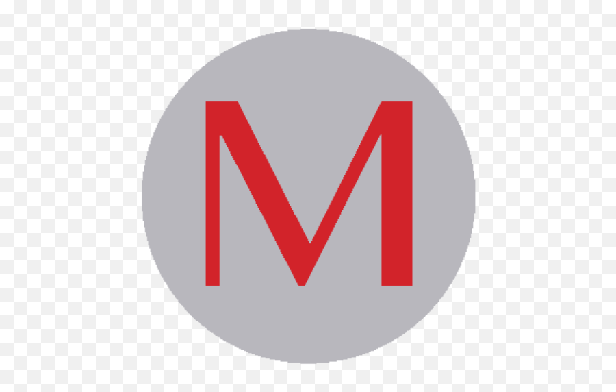 Home - Mastertype Png,Letter M Icon