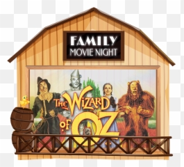 Family Movie Night The Wizard Of Oz - Jayne Farm Wizard Of Oz Golden Age Hollywood Png,Movie Night Png