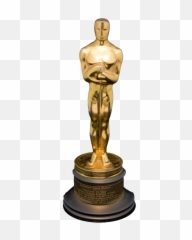 Library Of Academy Award Statue Free Png Files - Oscar Statue Transparent Png,Sculpture Png