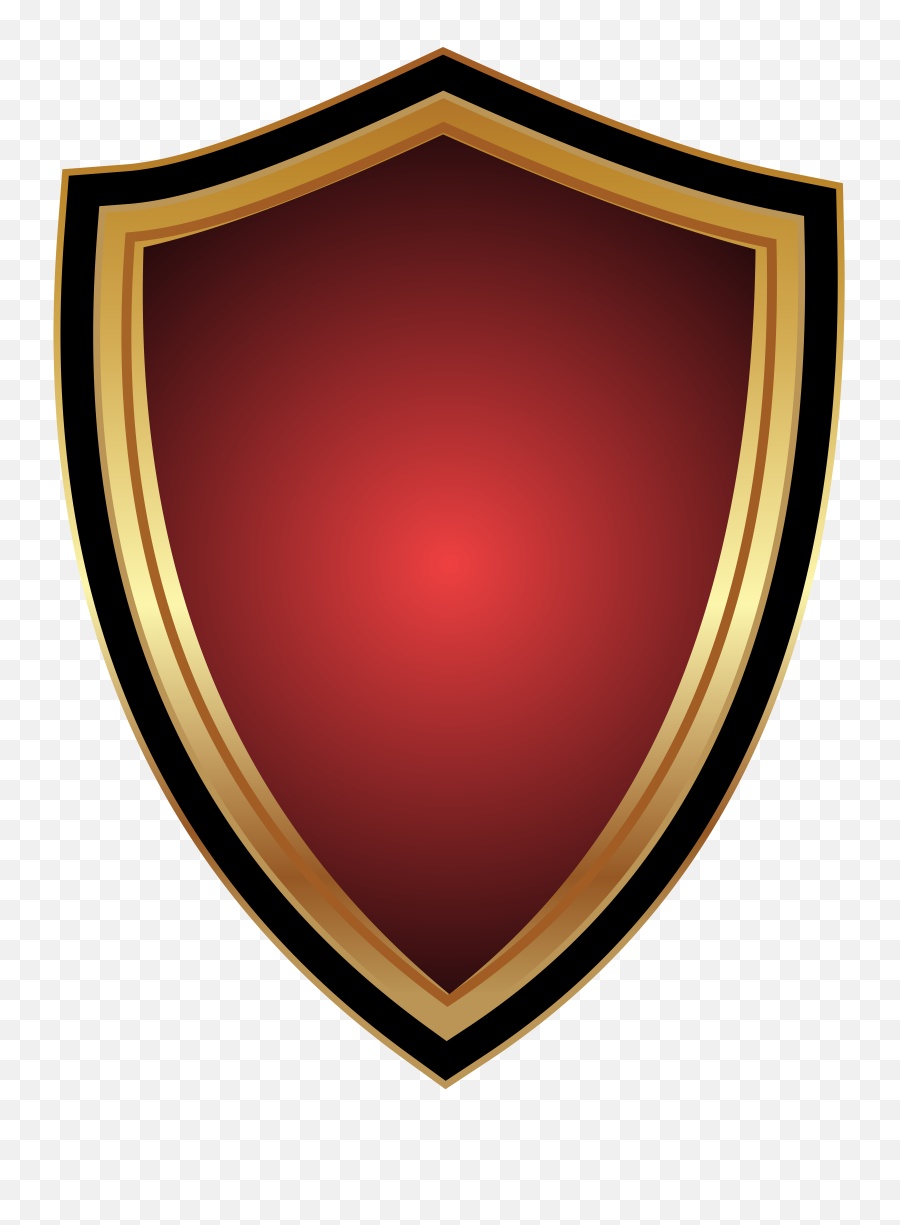 Red Badge Transparent Clip Art Png Image Imagem De Tela - Badge Shield Transparent Background,Shield Png Logo