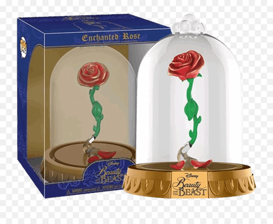 Beauty And The Beast - Enchanted Rose In Dome Us Enchanted Rose Funko Pop Png,Beauty And The Beast Rose Png