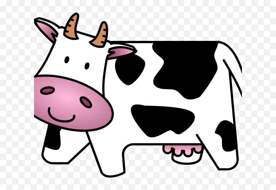 Library Of Thanksgiving Cow Svg Royalty Free Png - Clip Art Cow,Cow Emoji Png