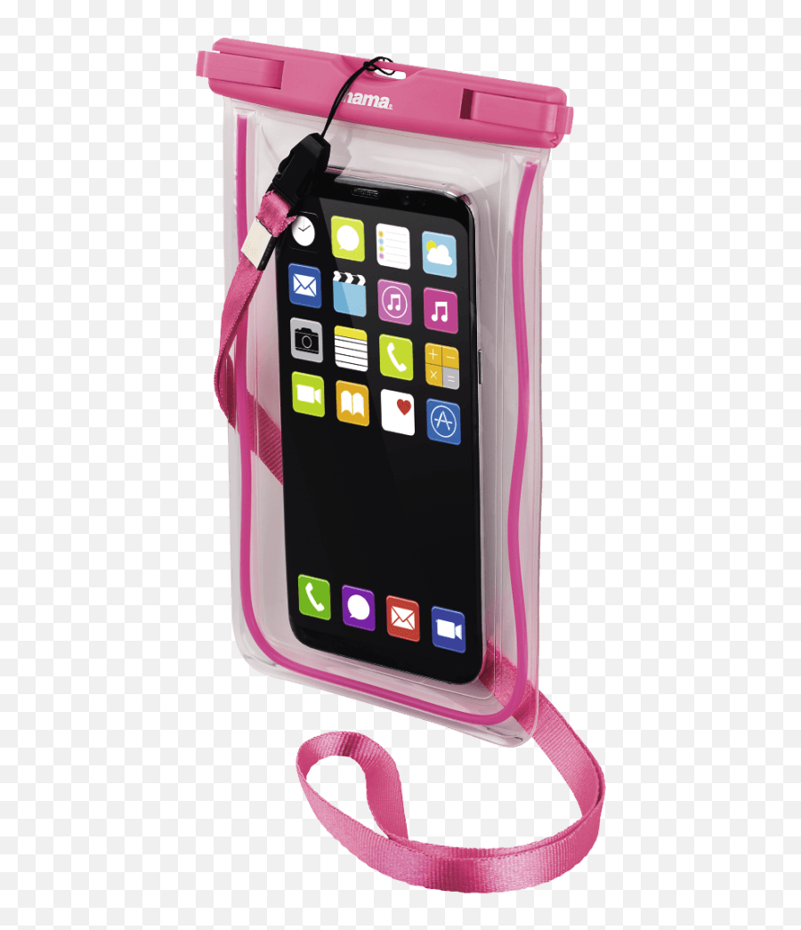 Hama Playa Outdoor Bag For Smartphones Size Xxl Pink - Hama Outdoor Bag For Smartphones Png,Transparent Smartphones