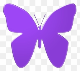 Library Of Violet Butterfly Jpg Royalty - Transparent Purple Butterfly Png,Purple Butterfly Png