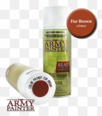 Download The Army Painter Spray Paint Can Colour Primer Fur - Army Painter Leather Brown Spray Png,Paint Can Png