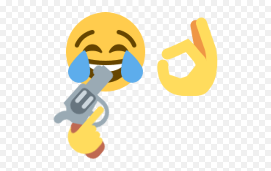 Laughing Tears Emoji Png Picture 603038 Laugh Crying - Laughing Emoji With Gun,Laughing Emoji Meme Png