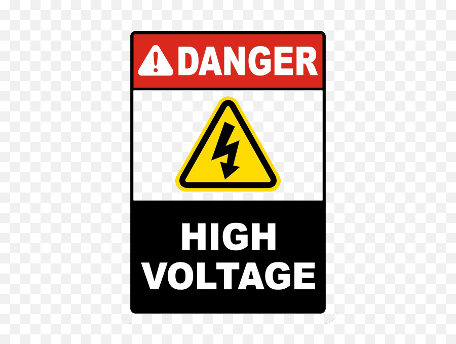 Danger High Voltage Png Photo Background