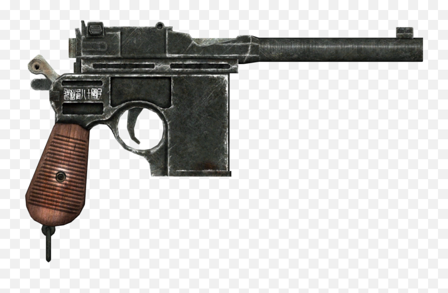 Fallout 3 Chinese Pistol Transparent - Chinese Pistol Fallout 3 Png,Pistol Transparent