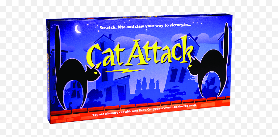 Cat Attack Game - Cat Board Game Png,Claw Scratch Png