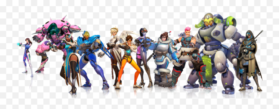 Overwatch Heroes Png Transparent Free - Overwatch Png,Overwatch Tracer Png