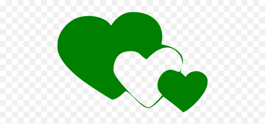 Green Heart 2 Icon - Free Green Heart Icons Denim Heart Transparent Png,Green Heart Png