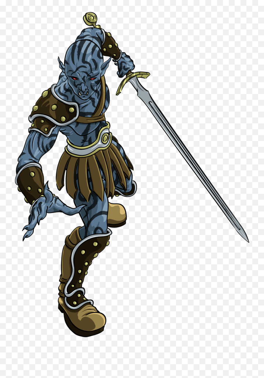 Hobgoblin Champion Complete News U2014 Dragonwing Graphics - Fantasy Art Hobgoblin Greatsword Png,Hobgoblin Png