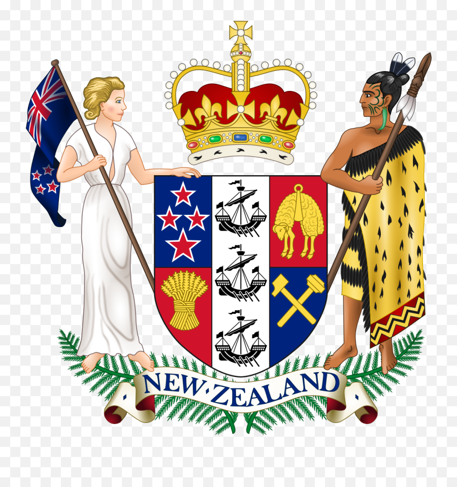 Monarchy Of New Zealand - Wikipedia New Zealand Coat Of Arms Png,Queens Crown Png