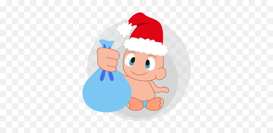 Baby Emoji Mery Christmas By Kien Bui Van - Cartoon Png,Baby Emoji Png