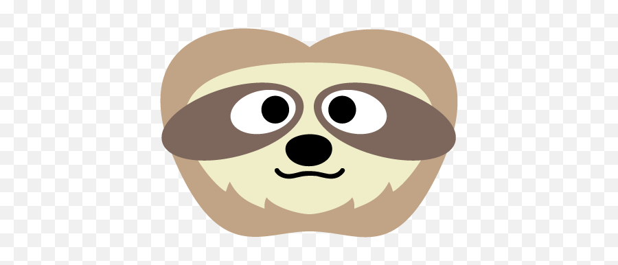 Sloth Mask Template Printable Animal Masks King - Printable Sloth Animal Mask Png,Sloth Transparent