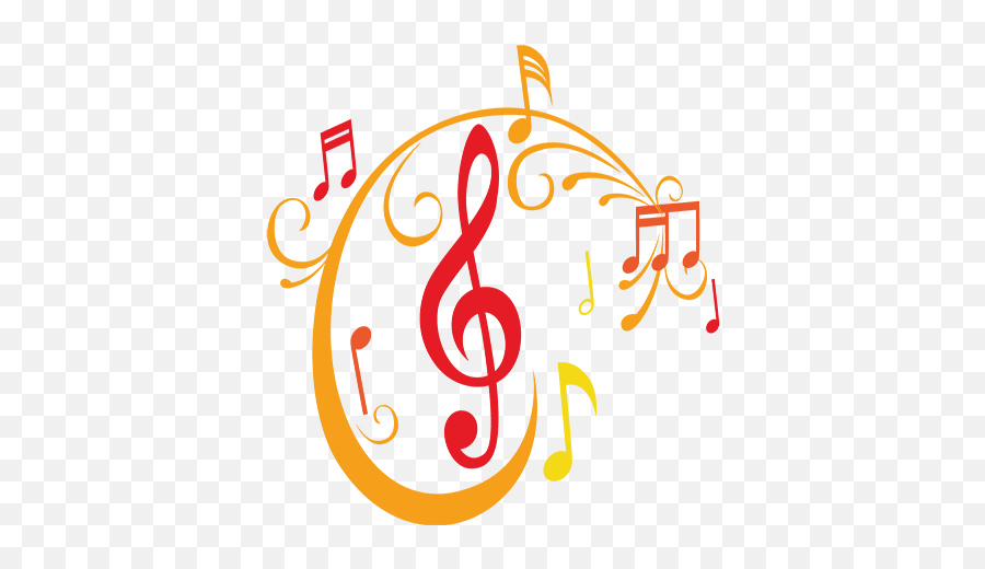 Download Notas Musicales De Colores Png - Dibujos De Notas Musicales En Png,Musical Png