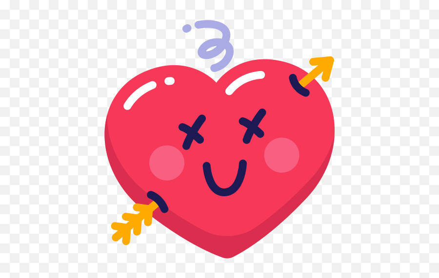 Arrow Love Emoji Emo Free Icon Of Mr - Smiley Png,Arrow Emoji Png
