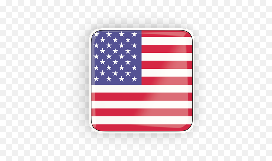 Square Icon With Frame - American Flag Black And White Tattered Png,America Flag Png