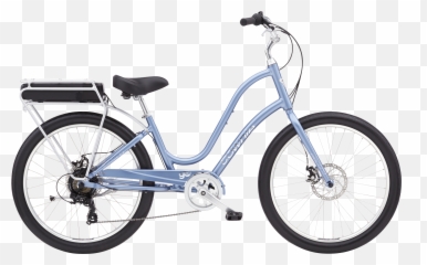 Icy Blue - Electra Townie Go 7d Step Thru Png,Bicyclist Png