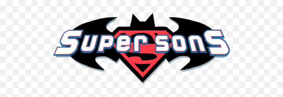 Supersons A Dc Comics Podcast - Super Sons Logo Png,Dc Comics Logo Png
