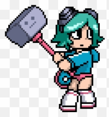 Ramona Flowers Pixel Art Maker - png