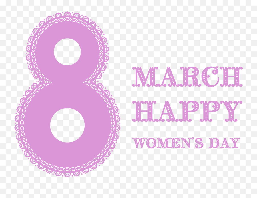 Happy Womenu0027s Day 8 March Png The Best Greeting Card For You - Happy Day Png,Happy Mothers Day Transparent Background
