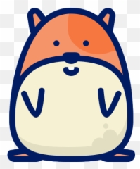 Hamster Inkcontober Squeak Icon - Png Small Cute